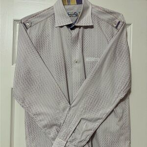 COPY - COPY - COPY - Brandolini Mens Button Up Shirt Medium Long Sleeve